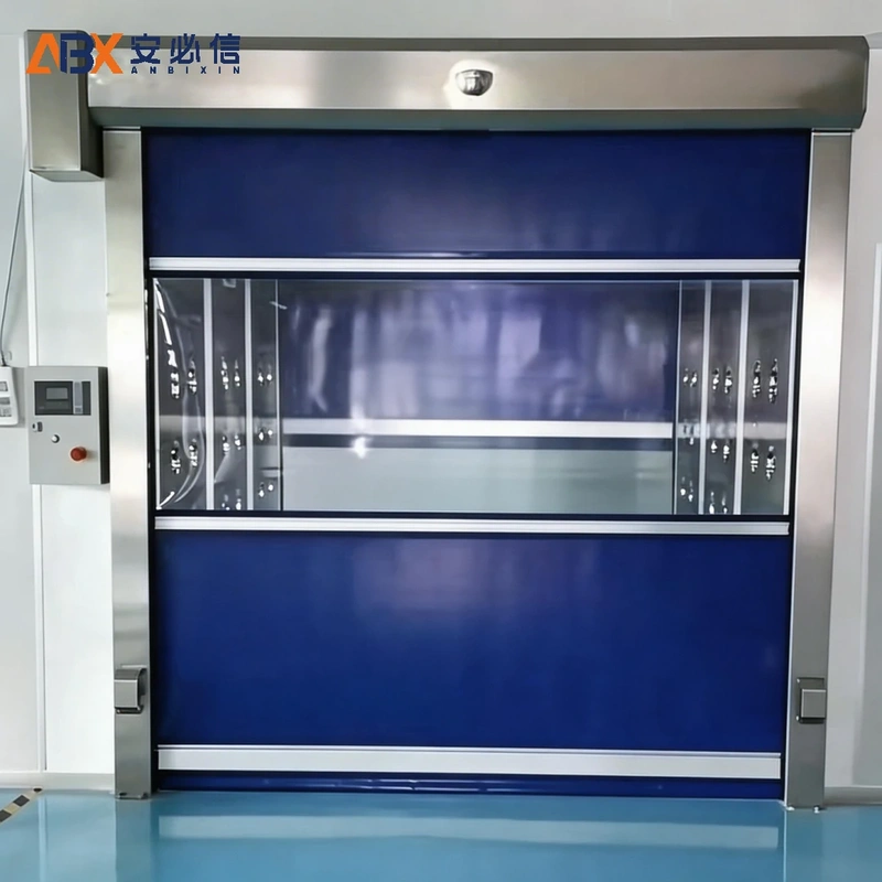 新乡市软帘快速门